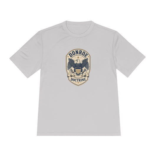 Donroe Doctrine Badge Men's Dry-Fit Performance Tee