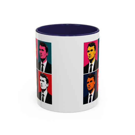 Charlie Pop Art Accent Mug