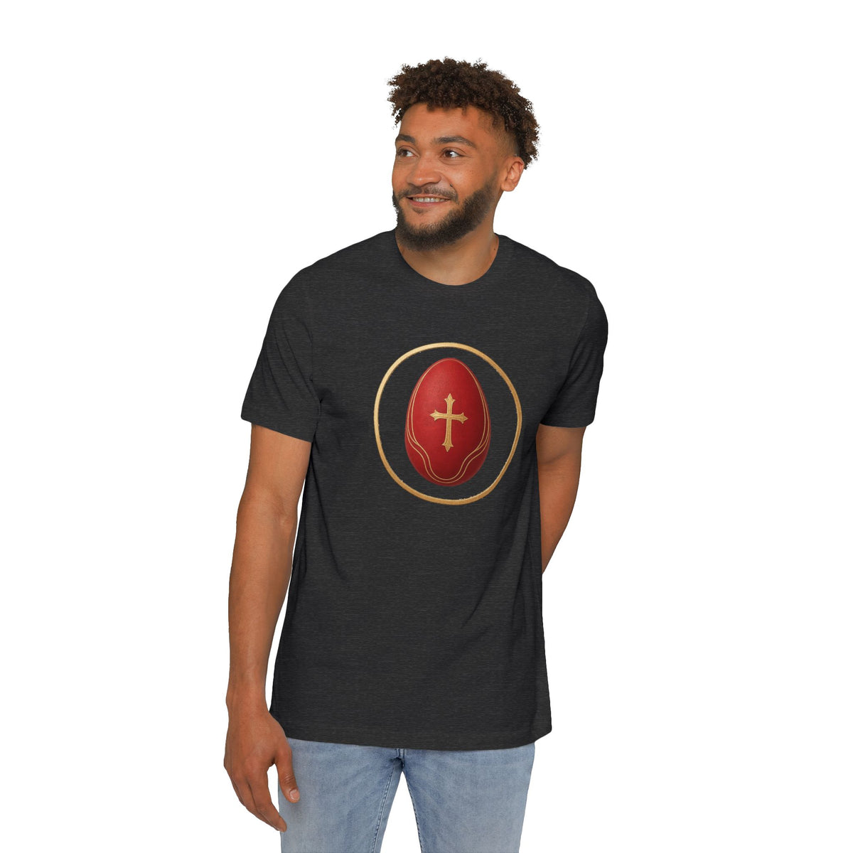 He Is Risen Lightweight Tee