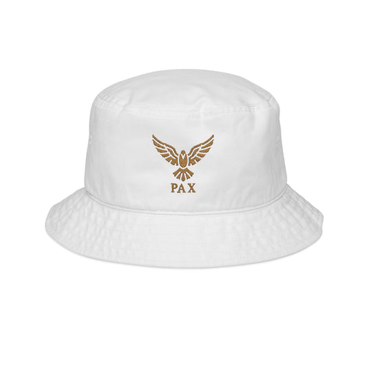 Pax Dove Embroidered Bucket Hat