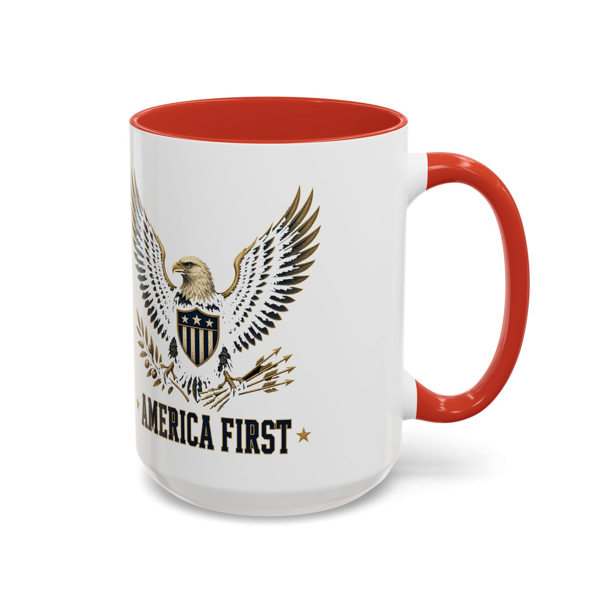 America First Eagle Accent Mug