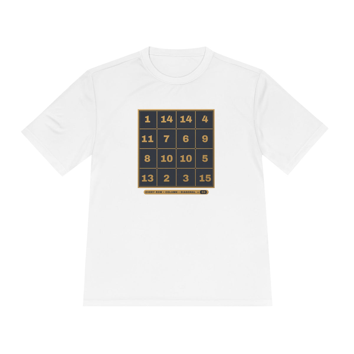Magic Square 33 Alpha & Omega Men's Dry-Fit Performance Tee