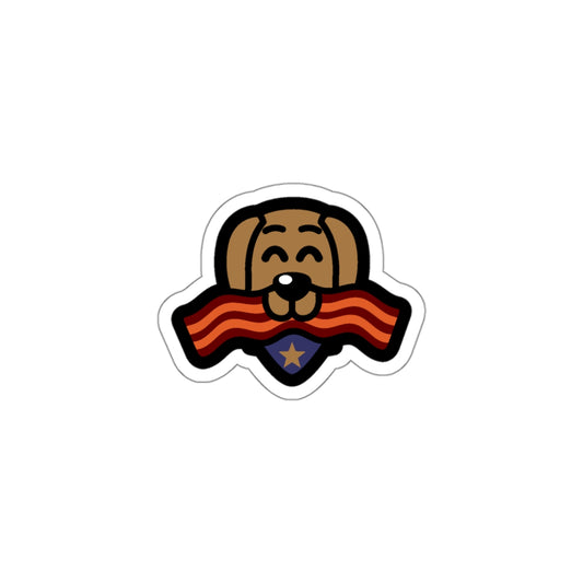 Bacon Dog Die-Cut Sticker