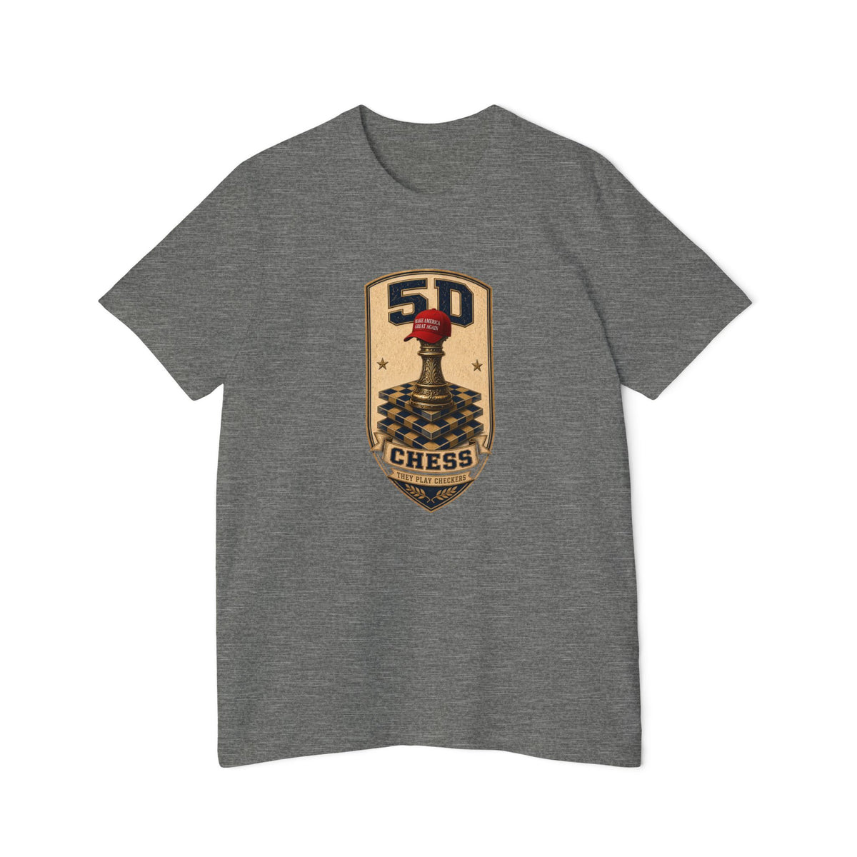 5D Chess Badge Lightweight Tee