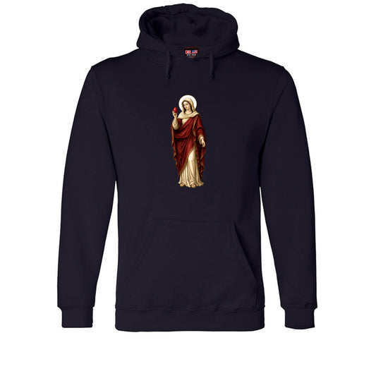 Mary Magdalene Hoodie in Navy – front